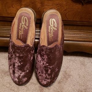 Brown Leather Mules by Sbicca